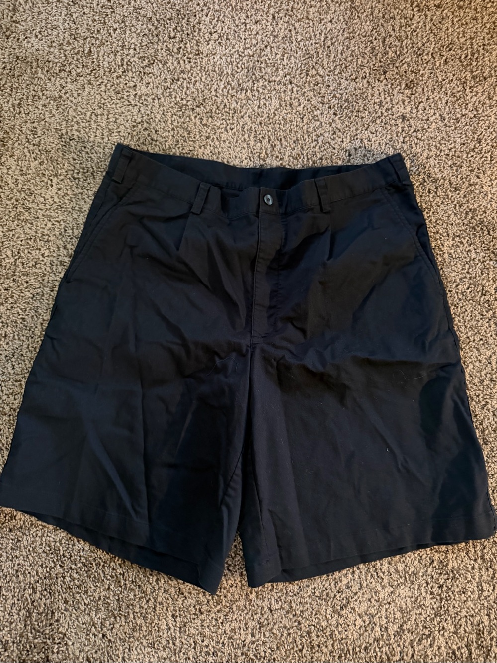 Nike Mens Athletic Black Golf Shorts 38